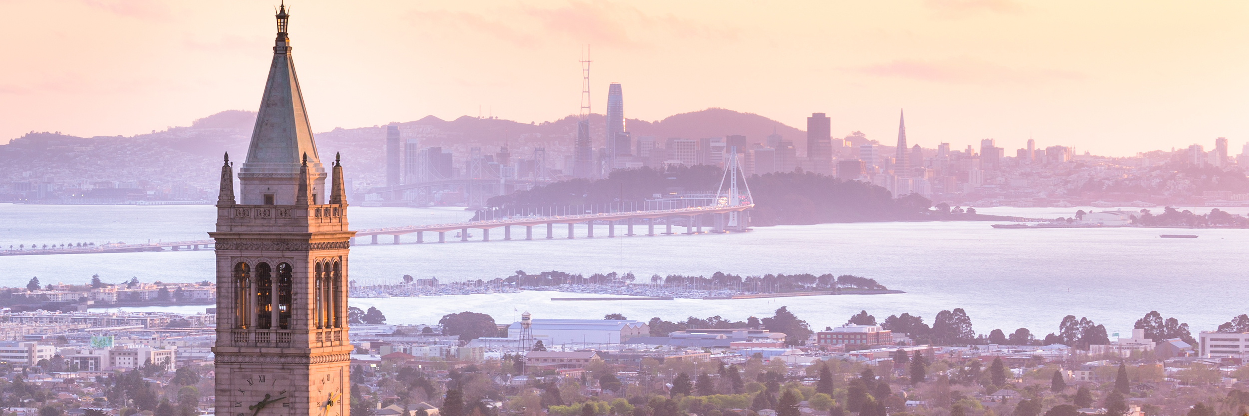 Berkeley during sunset